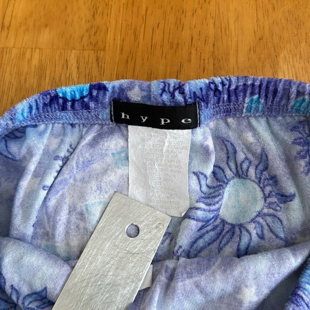 ✋Starry Night Pajama Size 8 Crushed Velvet Feel